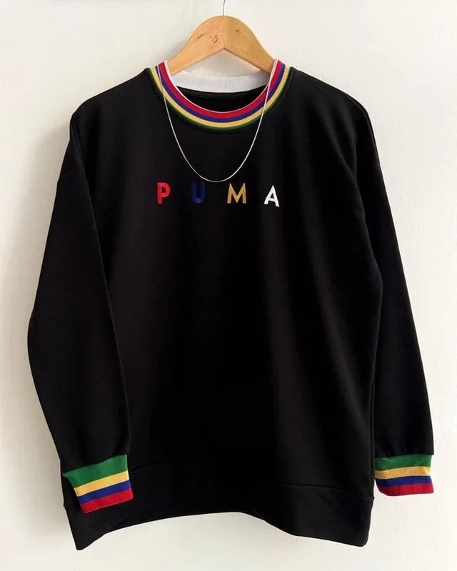 Puma Світшот Puma чорний — головне фото товару
