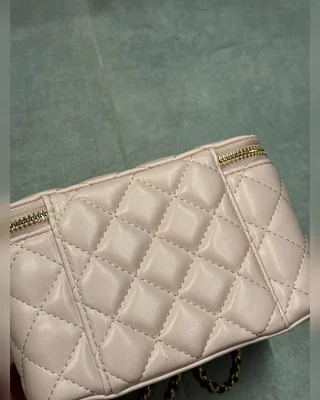 Chanel Classic Powder Lambskin Pearl Crush Vanity Bag Gold [оригінальна коробка] — головне фото товару
