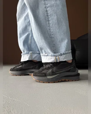Nike VaporWaffle x Sacai Black — головне фото товару