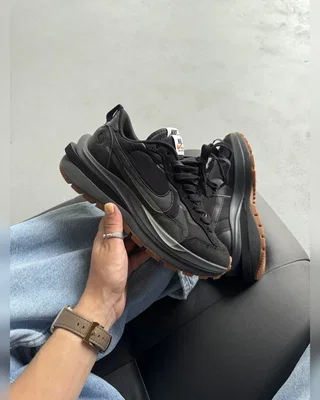 Nike VaporWaffle x Sacai Black — головне фото товару