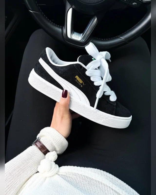 Puma Suede XL Black White — головне фото товару