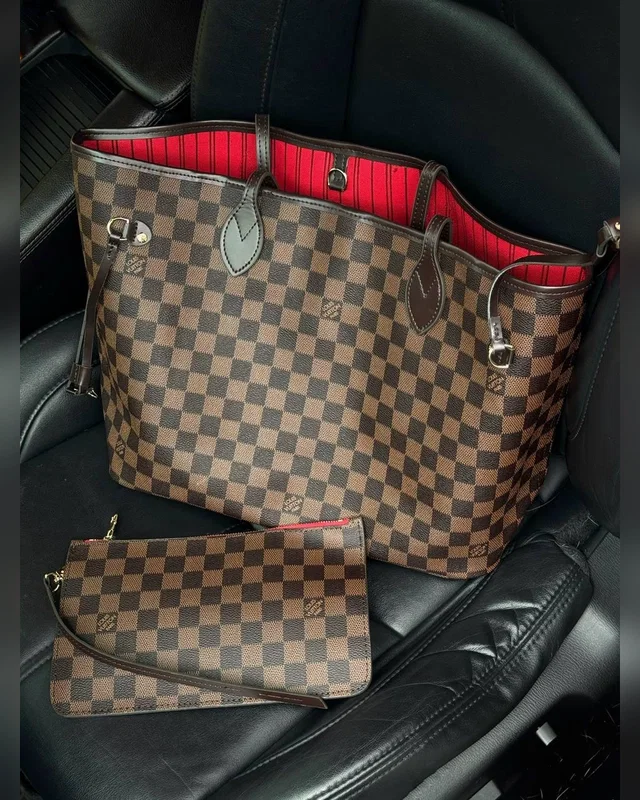Louis Vuitton Neverfull MM Damier Ebene (Брендова коробка) 43 х 28 х 17 — головне фото товару