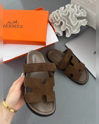 Hermes Sandals Brown — головне фото товару