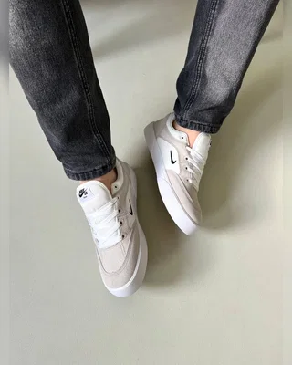 Nike sb skate shoes white black — головне фото товару