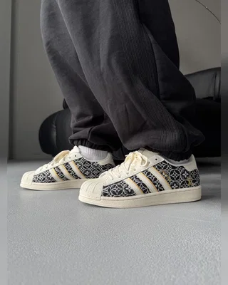 Louis Vuitton Adidas Superstar x Louis Vuitton Beige Black — головне фото товару