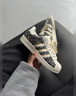 Louis Vuitton Adidas Superstar x Louis Vuitton Beige Black — головне фото товару