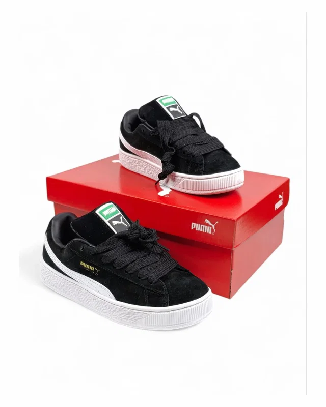 Puma Suede XL • Black White • — головне фото товару