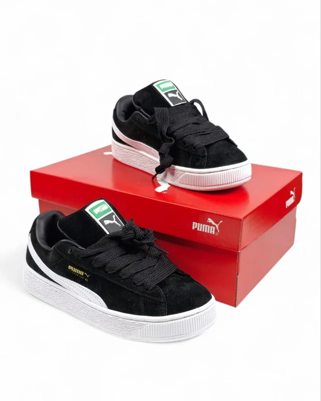 Puma Suede XL Black White — головне фото товару