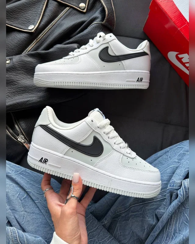 Nike Air Force 1 Low White Light Smoke Grey — головне фото товару