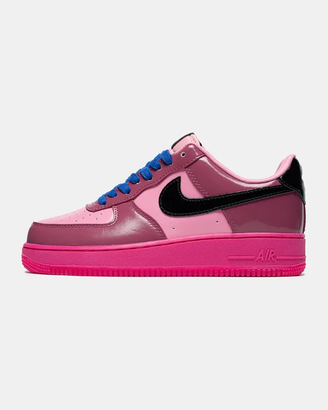 Nike Air Force 1 Low Pink Cooler Black Mulberry Rose — головне фото товару