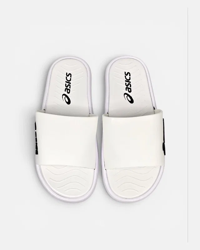Asics Slide • White Black • — головне фото товару