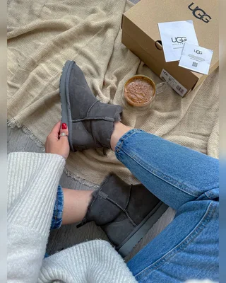 UGG Mini ZIP Grey — головне фото товару