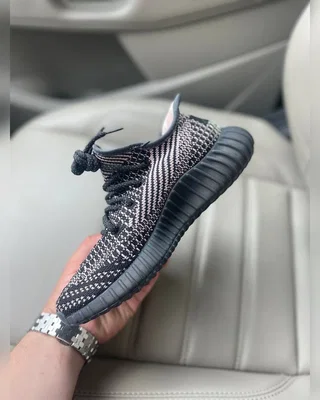 Adidas Yeezy 350 черн красн реф шнурок — головне фото товару
