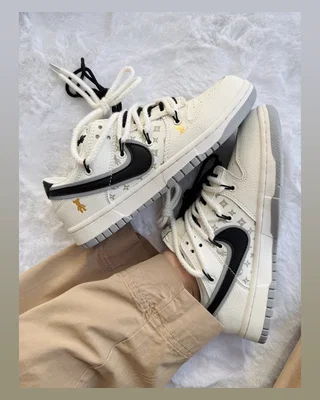 Louis Vuitton Nike SB x Louis Vuitton x Glommy Bear White Black — головне фото товару