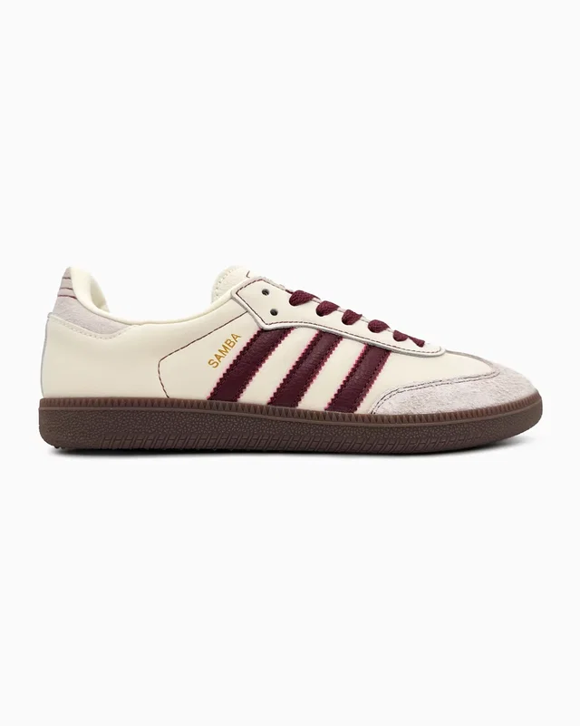Adidas Samba OG Wonder White Maroon — головне фото товару