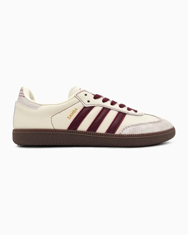 Adidas Samba OG Wonder White Maroon — головне фото товару