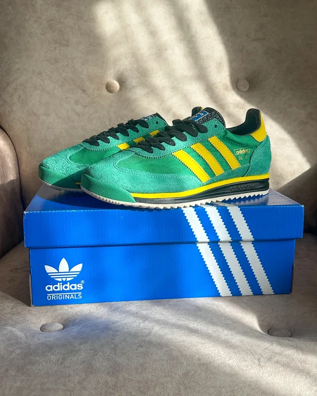 Adidas SL 72 RS 'Green Yellow' IG2133 — головне фото товару