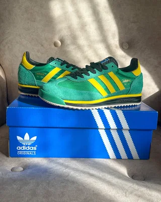 Adidas SL 72 RS 'Green Yellow' IG2133 — головне фото товару