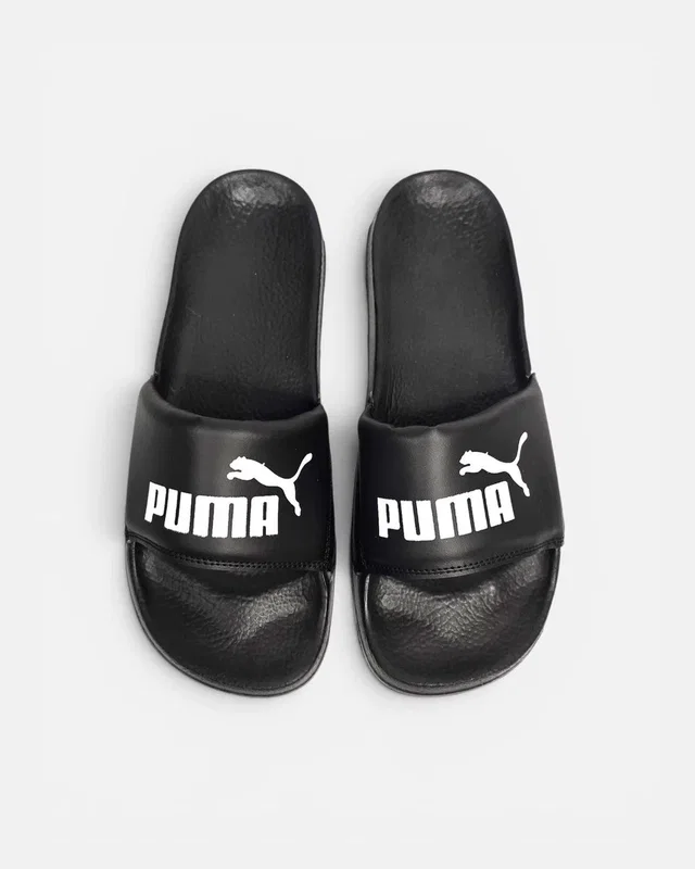 Puma Slide • Black White • — головне фото товару