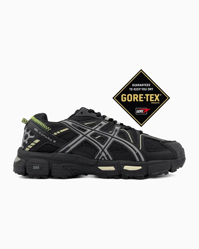 Asics Gel Kahana 8 Black Green Gore Tex — головне фото товару