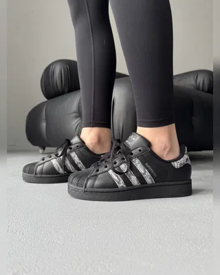 Adidas Superstar II Black Snakeskin — головне фото товару
