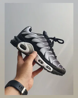 No Air Max TN • Black White • — головне фото товару