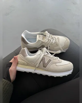 New Balance 574 Linen Light Mushroom — головне фото товару