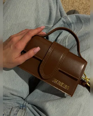 Jacquemus Le Bambino Small Handbag Brown Gold — головне фото товару