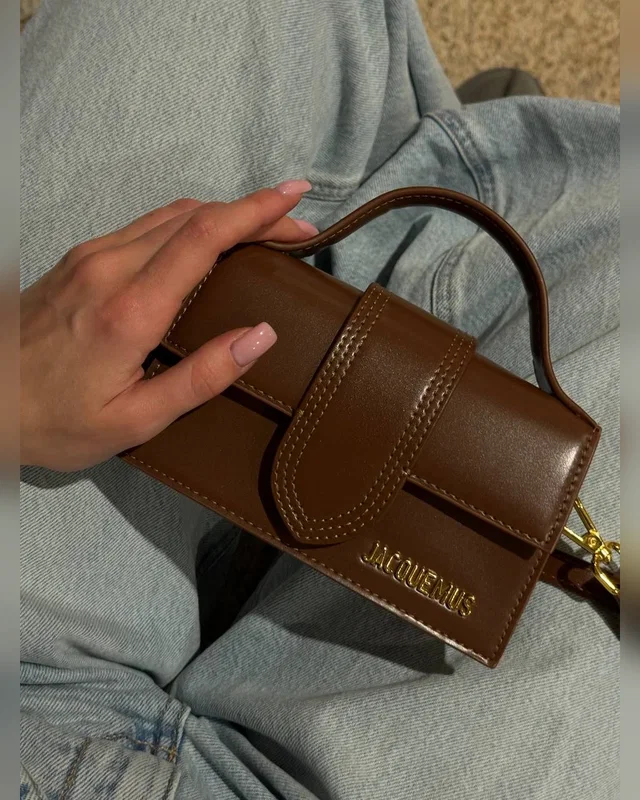 Jacquemus Le Bambino Small Handbag Brown/Gold — головне фото товару