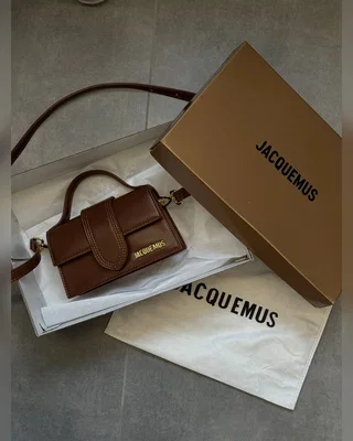 Jacquemus Le Bambino Small Handbag Brown Gold — головне фото товару