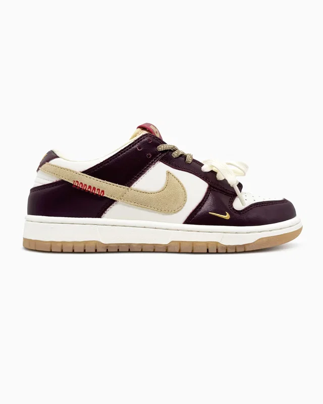 Nike Dunk LX White Maroon — головне фото товару