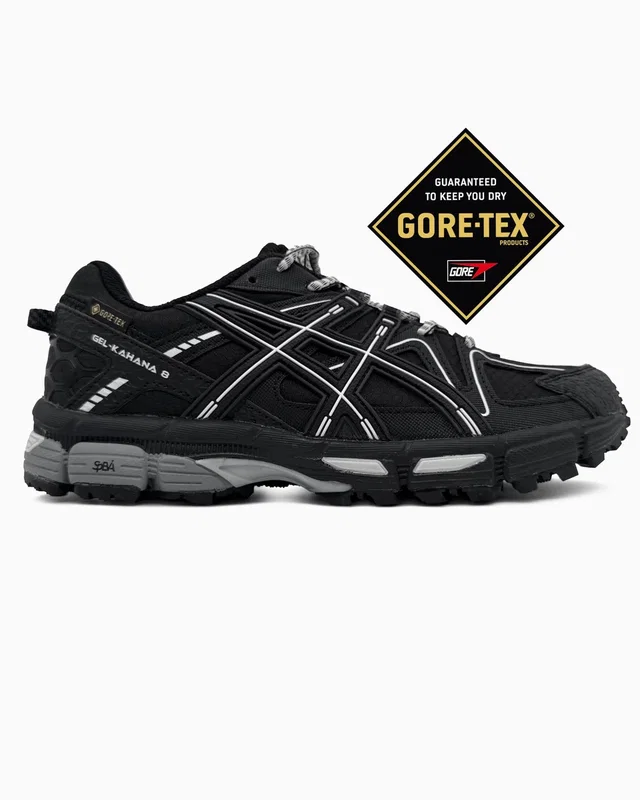 Asics Gel-Kahana 8 Black/White Gore-Tex — головне фото товару