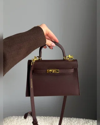 Hermes Hermès Kelly 20 Chocolate 21 x 14 x 6 — головне фото товару