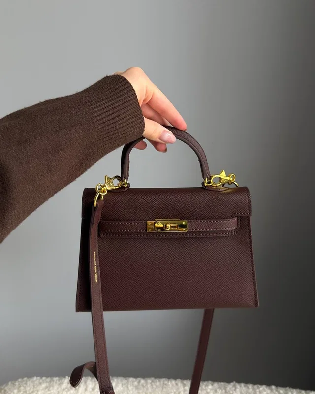 Hermes Hermès Kelly 20 Chocolate 21 x 14 x 6 — головне фото товару