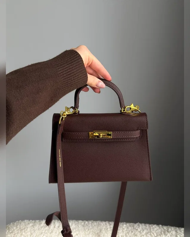 Hermes Hermès Kelly 20 Chocolate 21 x 14 x 6 — головне фото товару