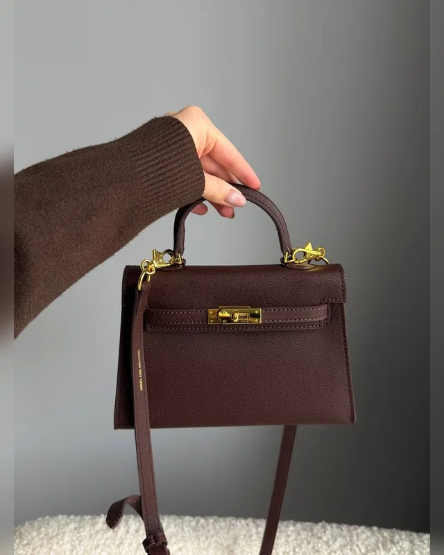 Hermes Hermès Kelly 20 Chocolate 21 x 14 x 6 — головне фото товару