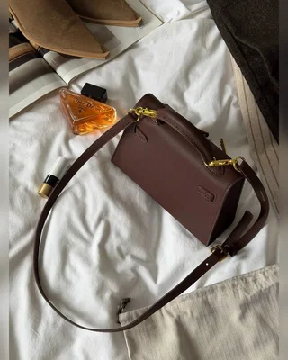 Hermes Hermès Kelly 20 Chocolate 21 x 14 x 6 — головне фото товару