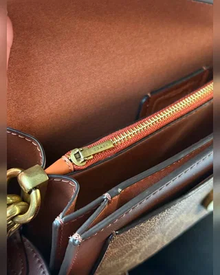 COACH ‎‎‎‎ Coach Tabby Shoulder Bag 26 With Signature Canvas Brown [крафтова коробка] 26 x 14 x 7 — головне фото товару