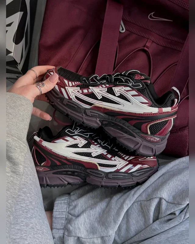 Off White BE RIGHT BACK Burgundy — головне фото товару