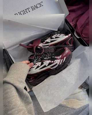 Off White BE RIGHT BACK Burgundy — головне фото товару