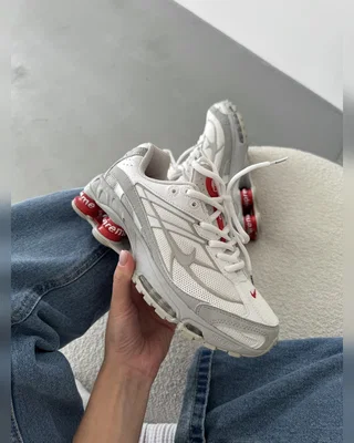 Supreme Nike Supreme Shox Ride 2 Grey White — головне фото товару