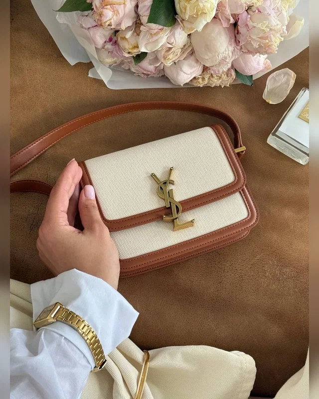 Saint Laurent Solferino Textile 19 х 16 х 6 — головне фото товару