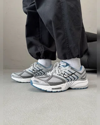 Nike Air Pegasus 2K5 Grey Black Blue — головне фото товару