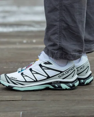 Salomon XT 6 Adv White Black Blue — головне фото товару