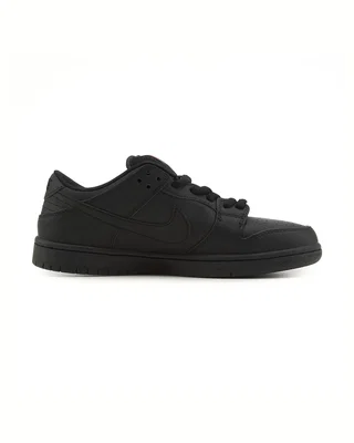 Nike SB Dunk Low Total Black Leather — головне фото товару