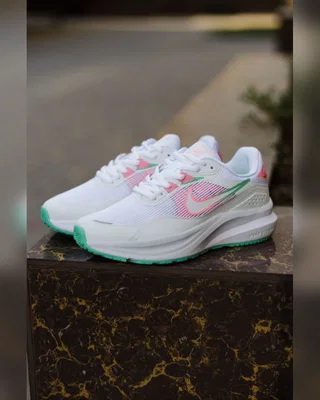 Nike Zoom Inferno 3 • White Pink Green • — головне фото товару