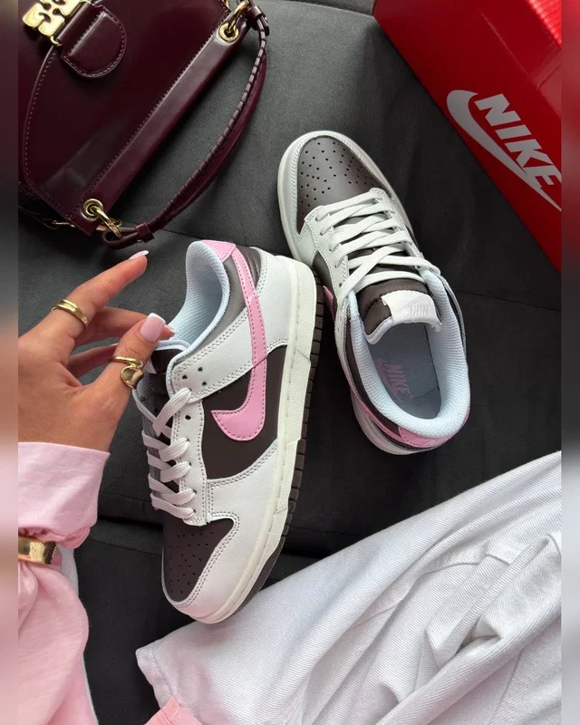 Nike Dunk Low Pink/Brown — головне фото товару