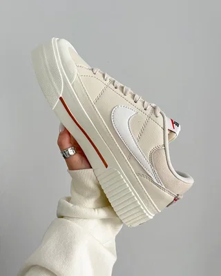 Nike Wmns Court Legacy Lift 'Pearl White' — головне фото товару