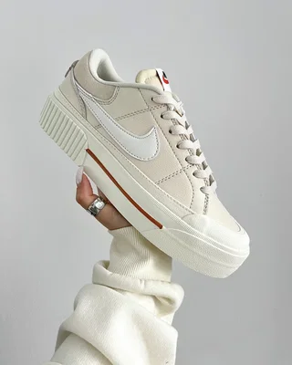 Nike Wmns Court Legacy Lift 'Pearl White' — головне фото товару