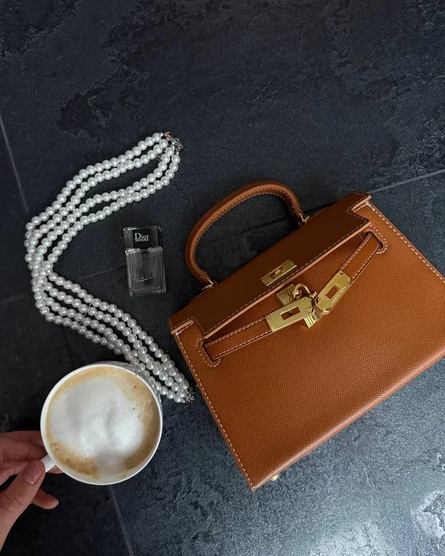 Hermes Hermès Kelly 20 Brown/Gold 21 x 14 x 6 — головне фото товару